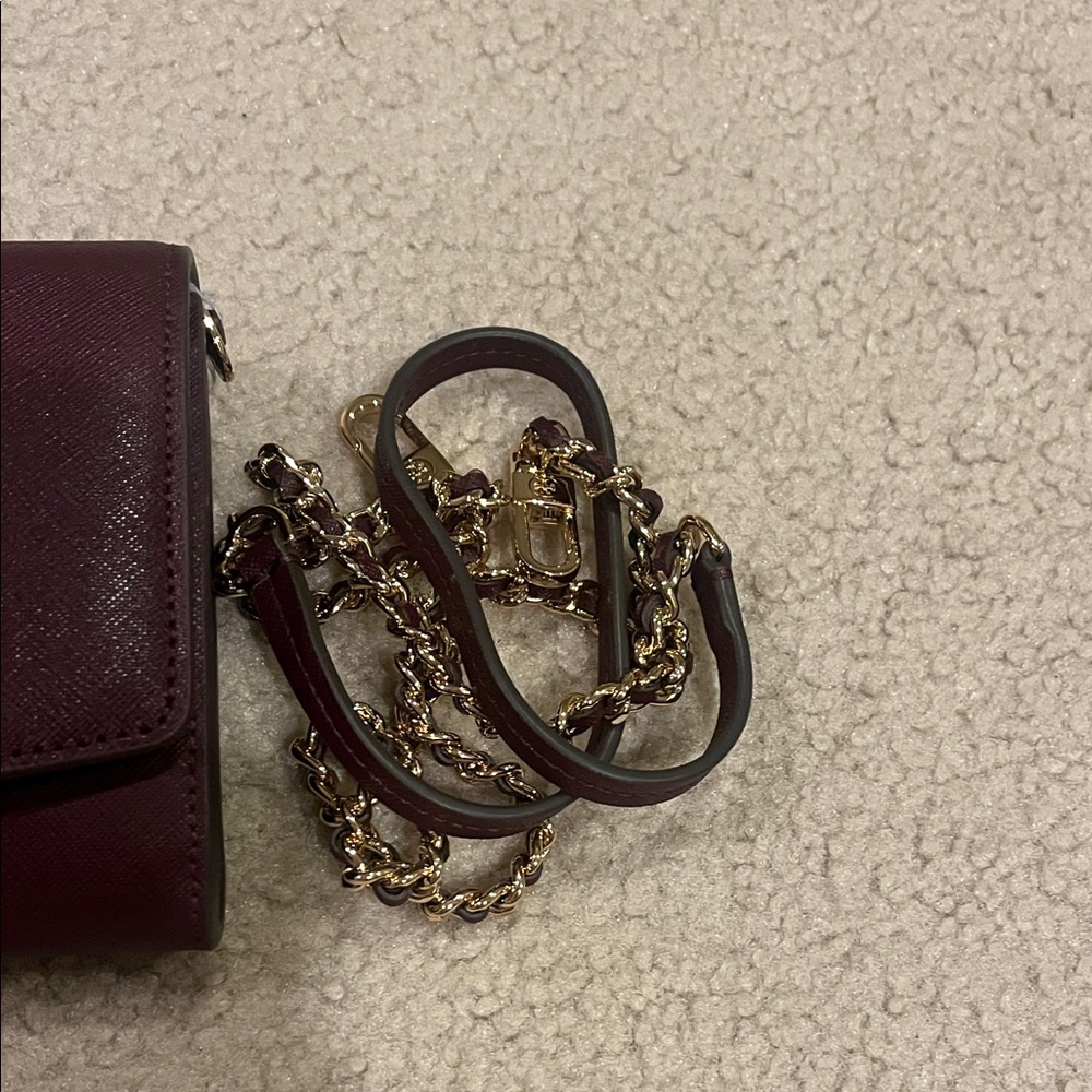 Tory Burch Deep Wine Crossbody Bag - Picture 3 of 5